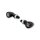 SHIN YO SIXTEEN BULLET LED Blinker Kunststoff/Aluminium, schwarz