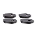 HIGHSIDER Montageplatten INDY SPACER, Kawasaki Z 650 RS, 22- Kunststoff, schwarz