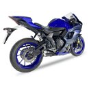 IXIL Hyperlow black XL Edelstahl-Komplettanlage für Yamaha YZF-R7 21- Edelstahl, schwarz