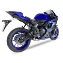 IXIL RB Edelstahl black-Komplettanlage Yamaha YZF-R7 (RM39, RM40), 21- Edelstahl, schwarz