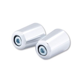 Lenkergewichte, Alu, silber, f. Kawa OEM-Lenker, Paar
