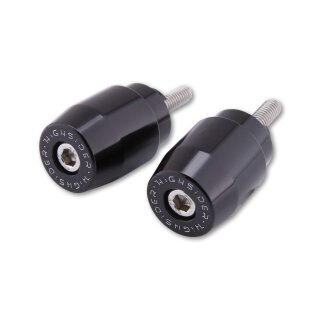 Highsider Lenkergewichte, Alu, schwarz, f. HONDA, Paar