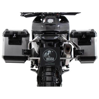 HEPCO & BECKER Xplorer Koffer + Cutout-Träger Husqvarna...