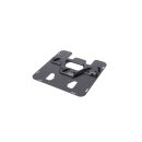 Adapterplatte links für SysBag WP M Schwarz.