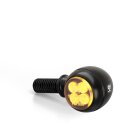 SHIN YO CIRCULA-S 3in1 Rück-, Bremslicht, Blinker Aluminium, schwarz