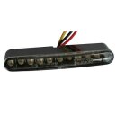 HIGHSIDER STRIPE LED Rücklicht Kunststoff, schwarz