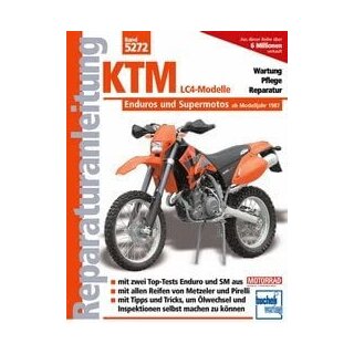 Motorbuch Bd. 5272 Reparatur-Anleitung KTM LC4-Modelle Enduros & Supermoto ab 1987