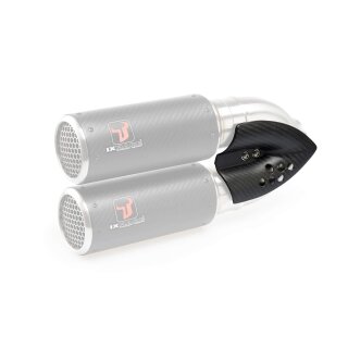 IXRACE Hitzeschild für IXRACE DC2 Doubleexit Carbon Carbon,