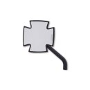 HIGHSIDER Spiegel IRON CROSS Aluminium, schwarz