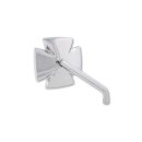 HIGHSIDER Spiegel IRON CROSS Aluminium, chrom