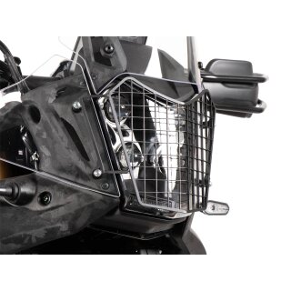Lampenschutzgitter schwarz für Yamaha Ténéré 700 World Raid (2022-)/World Rally (2023-)