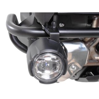Adapterset schwarz für original Zusatzscheinwerfer für Kombination mit Hepco&Becker Motorschutzbügel für Honda NT 1100 (2022-)