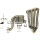IXIL RB Edelstahl Komplettanlage, CB 650 F/CBR 650 F, 14-18 (Euro 3+4) Edelstahl, schwarz