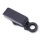 HIGHSIDER LED Blinker mit CNC Spiegelbefestigung TYP 2, schwarz Aluminium, schwarz