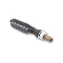 HIGHSIDER SONIC-X1 LED Rück-, Bremslicht, Blinker Aluminium, schwarz