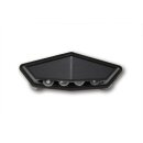 SHIN YO LED Kennzeichenbeleuchtung QUADRO Aluminium, schwarz