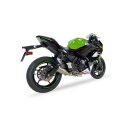IXIL RC Komplettanlage mit Kat, KAWASAKI Z 650/650 Ninja, 21-, Z 650 RS, 22 (Euro5) Edelstahl, silber