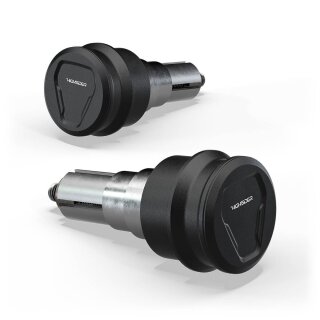 HIGHSIDER ESAGANO-LS Lenkergewichte Aluminium, schwarz