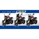 MRA Tourenscheibe NTN, CB 650 R 2019-, schwarz PMMA, schwarz