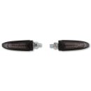 HIGHSIDER LED Rück-, Bremslicht, Blinker Einheit ARC, schwarz Aluminium, schwarz