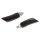 HIGHSIDER LED Rück-, Bremslicht, Blinker Einheit ARC, schwarz Aluminium, schwarz