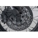 Sturzpad-Kit für Vorderachse Schwarz. Moto Morini X-Cape 650 (21-).