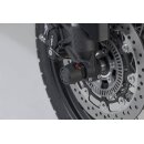 Sturzpad-Kit für Vorderachse Schwarz. Moto Morini X-Cape 650 (21-).