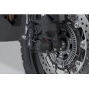 Sturzpad-Kit für Vorderachse Schwarz. Moto Morini X-Cape 650 (21-).