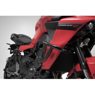 Sturzbügel Schwarz. Yamaha Tracer 9 / GT (20-) / GT+ (22-).