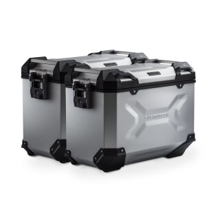 TRAX ADV Alukoffer-System Silbern 45/45 l Moto Morini...