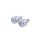 SHIN YO Bobbins M10 Gewinde, silber Aluminium, silber