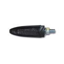 HIGHSIDER LED-Blinker/Positionsleuchte ARC, schwarz Aluminium, schwarz