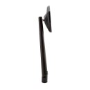 HIGHSIDER VICTORY-BLAST XL Lenkerspiegel Aluminium, schwarz