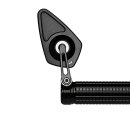 motogadget mo.view blade flip Aluminium, schwarz