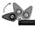 motogadget mo.view blade flip Aluminium, schwarz
