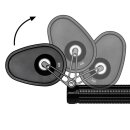 motogadget mo.view cruise flip, glasloser Lenkerendenspiegel Aluminium, schwarz