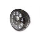 LED Scheinwerfer RENO schwarz mit schwarzem LED Einsatz E-geprüft