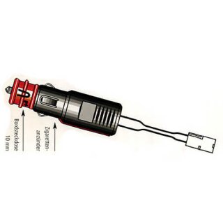 Stecker für Bordsteckdose oder Zigarettenanzünder
