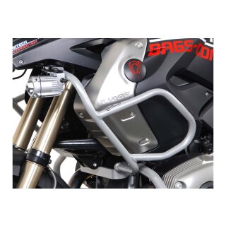 Silbern. BMW R1200GS (08-12). Nur i. V. m. SW-SBL.