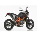 Shark DSX-5 Auspuff KTM 690 Duke 12- schwarz mit EG-ABE