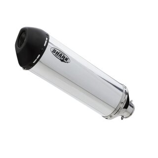 SHARK DSX-5 Auspuff SUZUKI GSX 1400 2005 bis 2006 silber