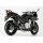 Hurric Supersport Auspuff Suzuki GSX 1250 FA 2010- schwarz mit EG-ABE