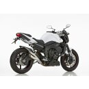 HURRIC Pro 2 Auspuff YAMAHA FZ1 2006 bis 2015 silber