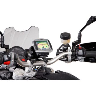 Navi-Halter am Lenker Schwarz BMW F650GS, F700GS, F800GS/Adv