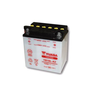YUASA Batterie YB 10L-A2, ohne Säurepack
