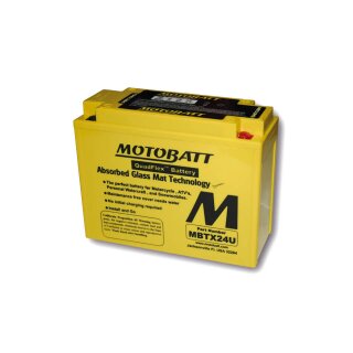 MOTOBATT Batterie MBTX24U