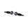 SHIN YO HI-Power LED Blinker MC 1 Aluminium, schwarz