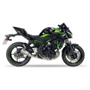 IXIL RC Komplettanlage mit Kat, KAWASAKI Z 650/650 Ninja, 23-, (Euro5) Edelstahl, silber