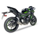 IXIL RC Komplettanlage mit Kat, KAWASAKI Z 650/650 Ninja, 23-, (Euro5) Edelstahl, silber