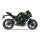 IXIL RB Komplettanlage black mit Kat, KAWASAKI Z 650/650 Ninja, 23-, (Euro5) Edelstahl, schwarz